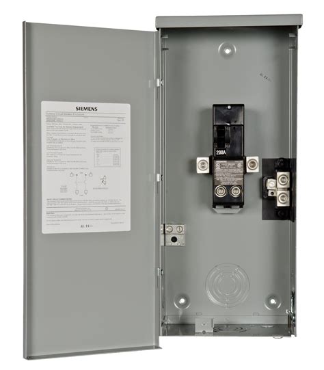 2 circuit electrical enclosure siemens|Siemens 200 amp breaker box.